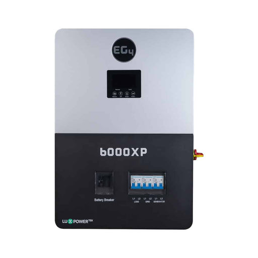 EG4 6000XP Off-Grid Inverter | 8000W PV Input | 6000W Output | 480V VOC Input | 48V 120/240V Split Phase | All-In-One Solar Inverter 1511090