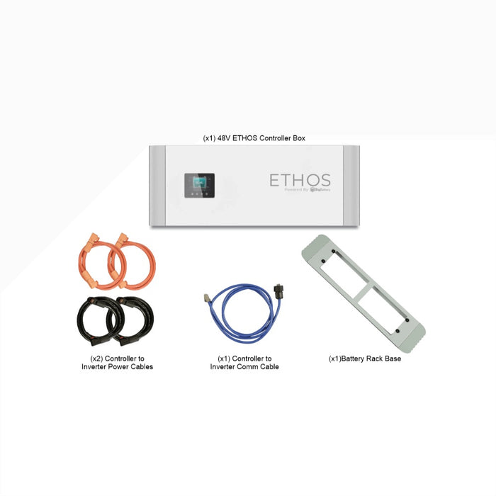 Big Battery 48V 15.3kWh ETHOS Energy Storage System (ESS) and 12kW Inverter K0955 Controller Box