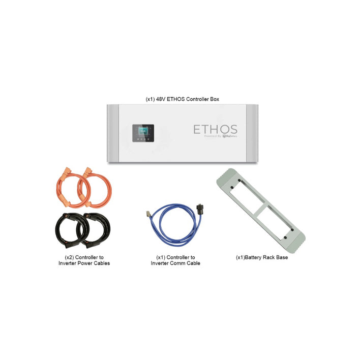 Big Battery 48V 20.4kWh ETHOS Energy Storage System (ESS) and 12kW Inverter K0956 Controller Box