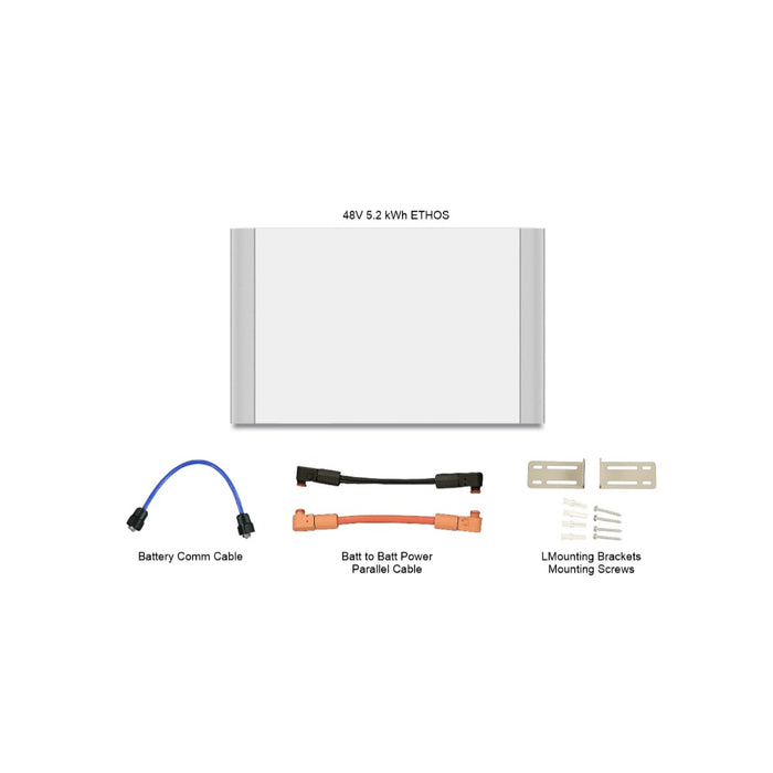 Big Battery 48V 20.4kWh ETHOS Energy Storage System (ESS) and 12kW Inverter K0956 Battery