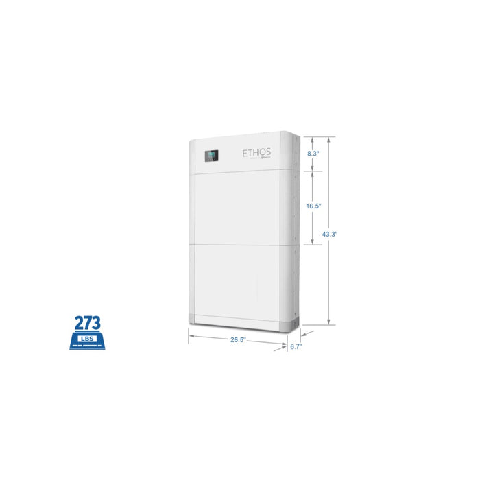 Big Battery 48V ETHOS 20.2KWH (4 Module) KIT0951 Dimensions