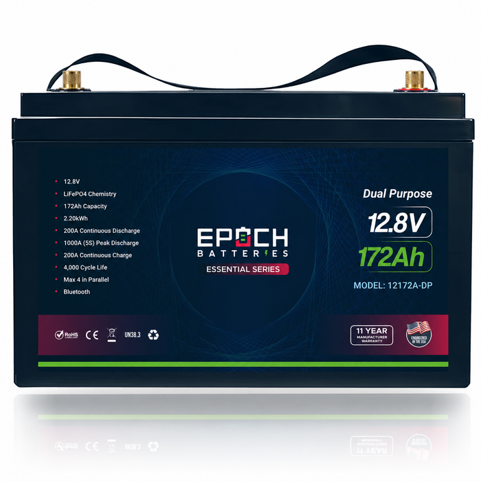 Epoch Batteries 12V 172Ah Dual Purpose Essential Series