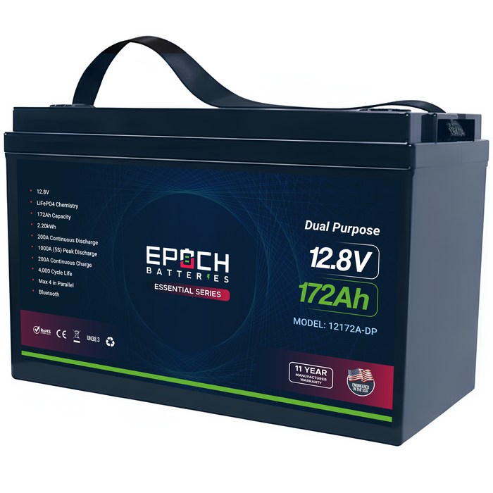 Epoch Batteries 12V 172Ah Dual Purpose Essential Series Image 2