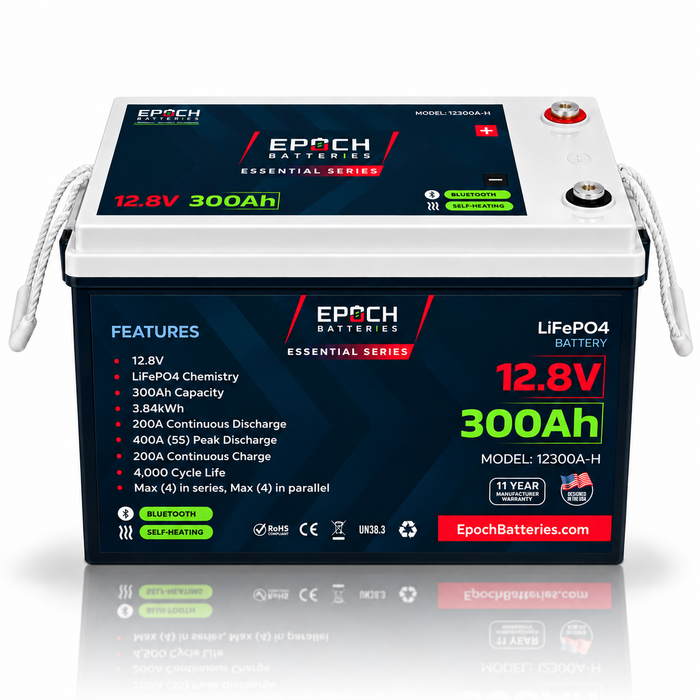 Epoch Batteries 12V 300Ah Essential Series