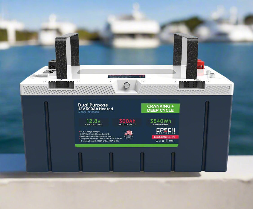Epoch Batteries 12V 300Ah Pro Series Dual Purpose Image 2