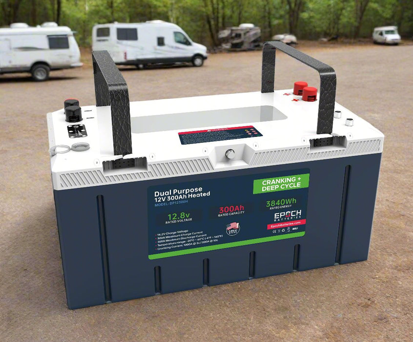Epoch Batteries 12V 300Ah Pro Series Dual Purpose Image 3