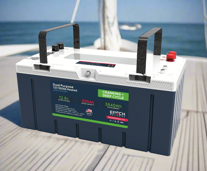 Epoch Batteries 12V 300Ah Pro Series Dual Purpose Image 4