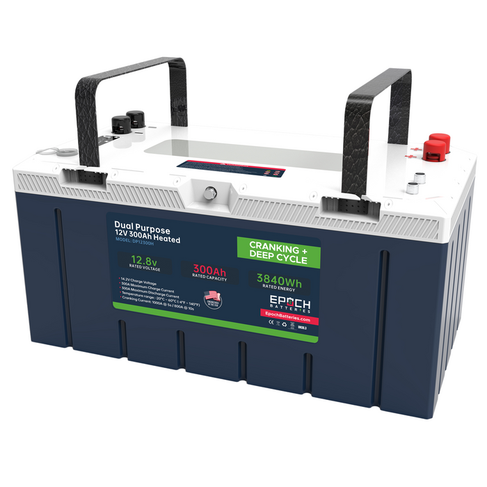 Epoch Batteries 12V 300Ah Pro Series Dual Purpose Image 6