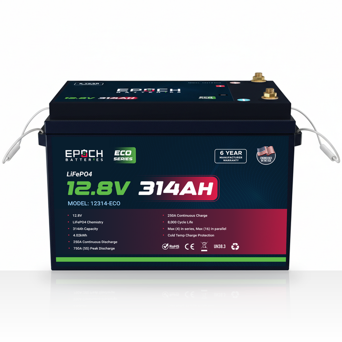Epoch Batteries 12V 314Ah Eco Series
