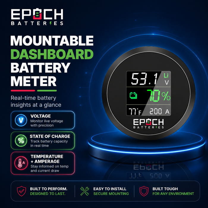 Epoch Batteries 48V 105Ah Golf Cart Battery Complete Kit Image 2