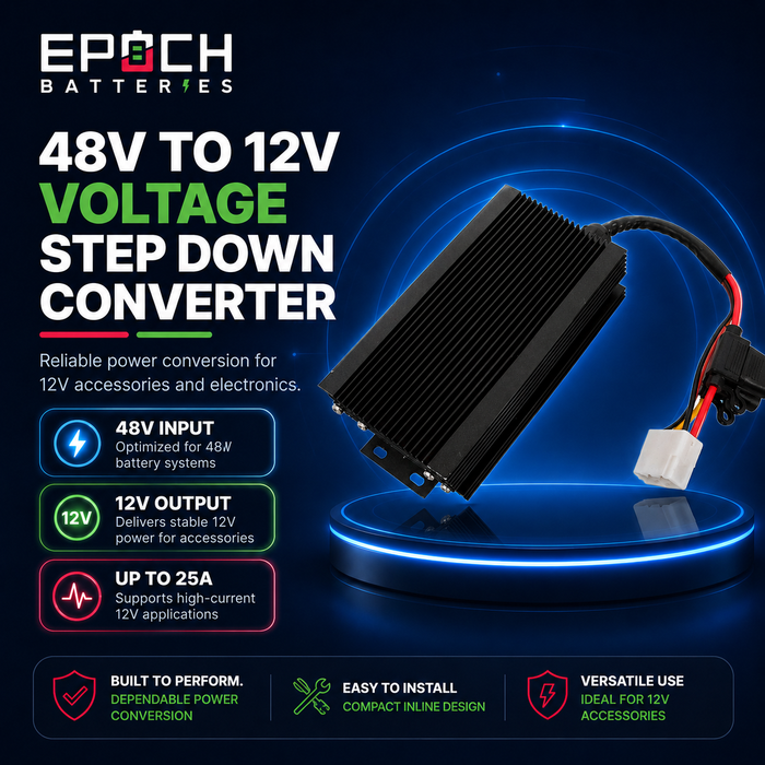 Epoch Batteries 48V 105Ah Golf Cart Battery Complete Kit Image 4
