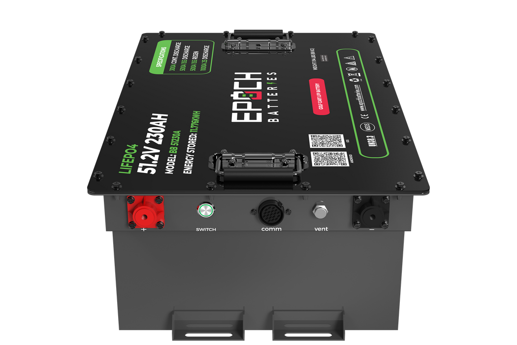 Epoch Batteries 48V 230Ah Golf Cart Battery Complete Kit Image 5