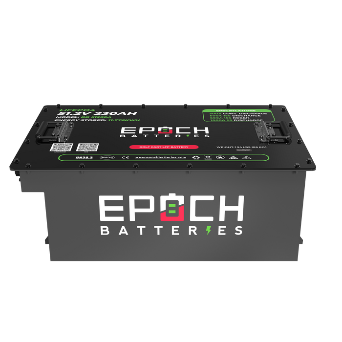 Epoch Batteries 48V 230Ah Golf Cart Battery Complete Kit Image 6