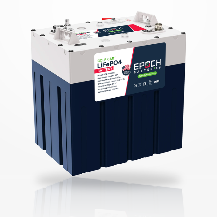 Epoch Batteries 48V 30Ah GC2 Golf Cart Battery
