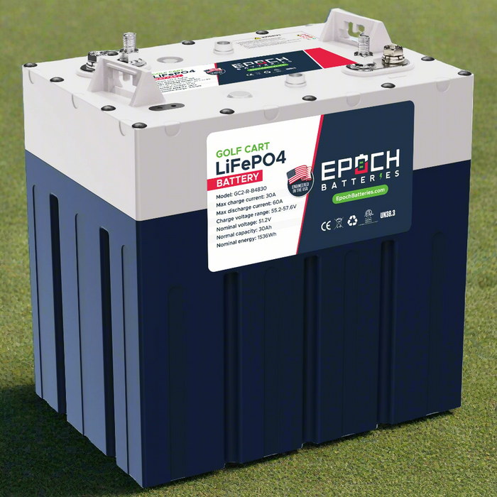 Epoch Batteries 48V 30Ah GC2 Golf Cart Battery Image 2