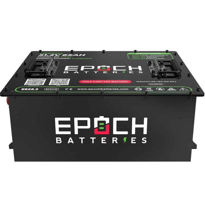 Epoch Batteries 48V 65Ah Golf Cart Battery Complete Kit