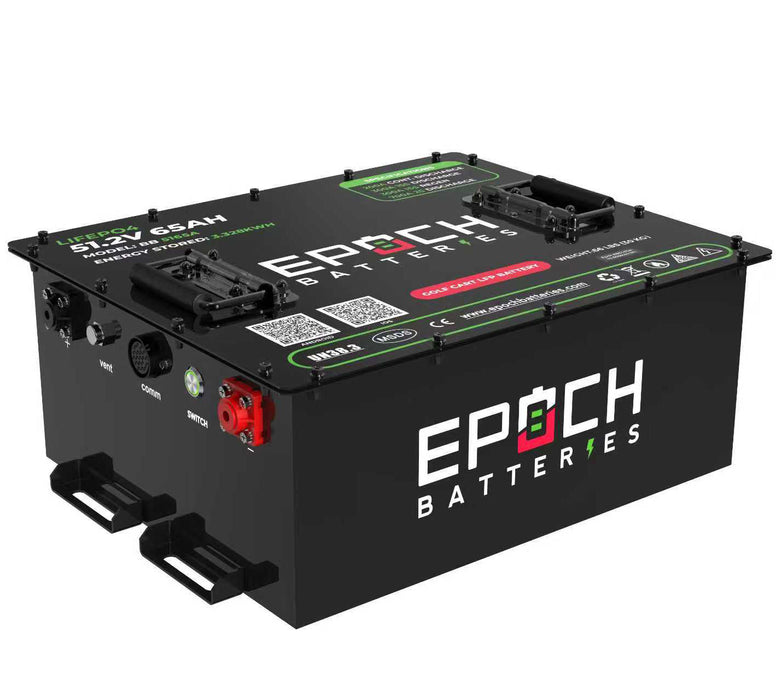 Epoch Batteries 48V 65Ah Golf Cart Battery Complete Kit Image 2