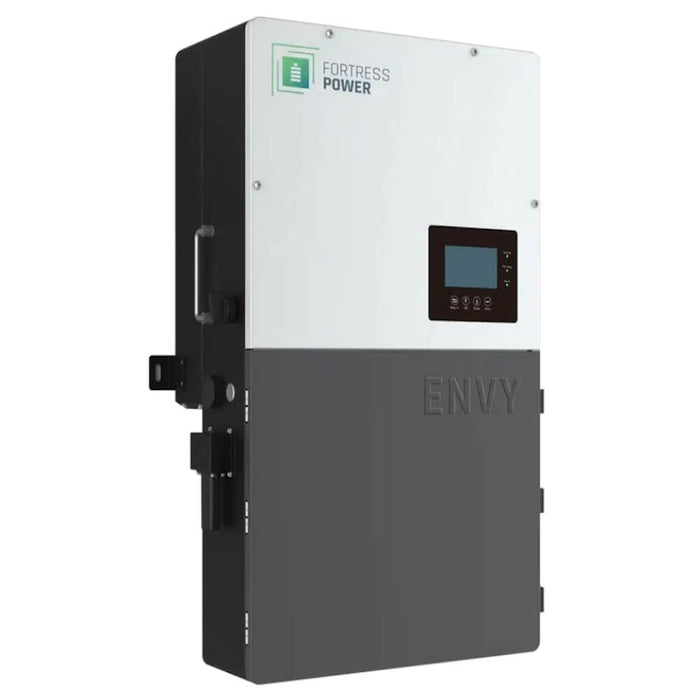 Fortress Power Envy 8 kW Whole Home Solar Hybrid Storage Inverter | 10 Year Warranty Side