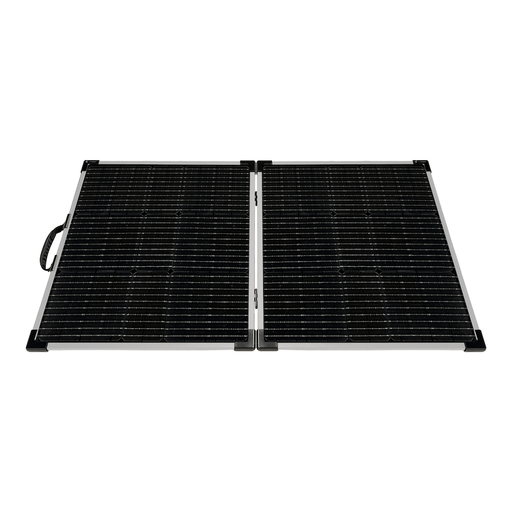 Lion Energy 100W LW 12V Solar Panel 50170261 on Ground