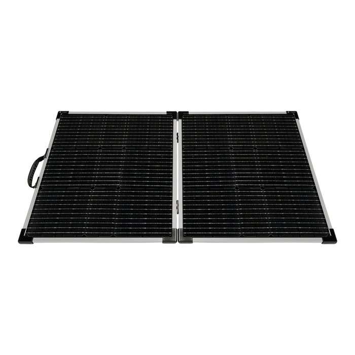 Lion Energy 100W LW 12V Solar Panel 50170261 on Ground