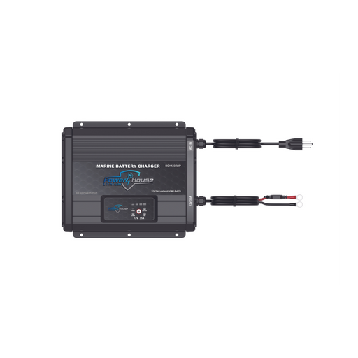 PowerHouse Lithium 12V 35A Waterproof 4-Stage Smart Charger (Programmable)