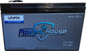 PowerHouse Lithium 12V 8Ah Deep Cycle Battery with Bluetooth
