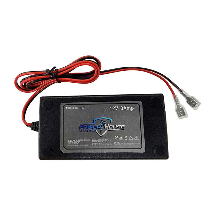 PowerHouse Lithium 12V Non-Waterproof AC Charger Image 3