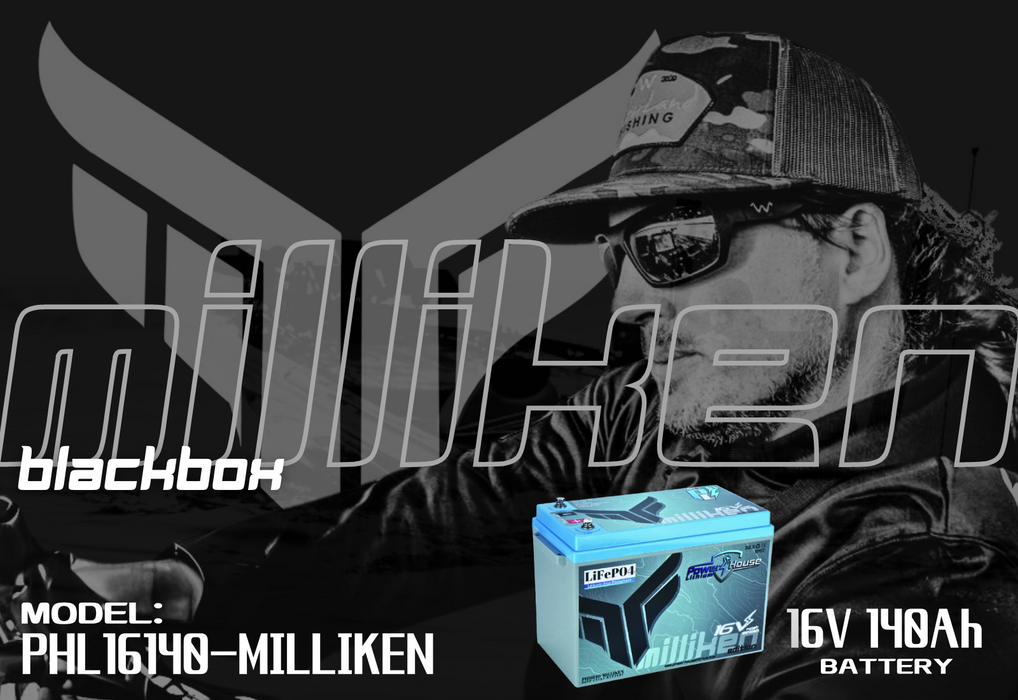 PowerHouse Lithium 16V 140Ah Milliken Edition Deep Cycle Battery (5 to 8 Devices) Image 2