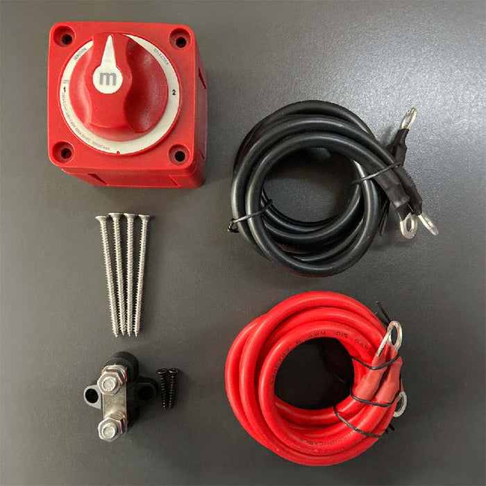 PowerHouse Lithium 3-Way Perko Switch Battery Install Kit Image 2