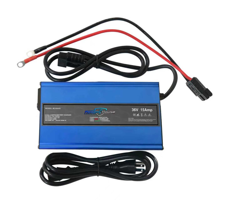 PowerHouse Lithium 36V Non-Waterproof AC Charger Image 2