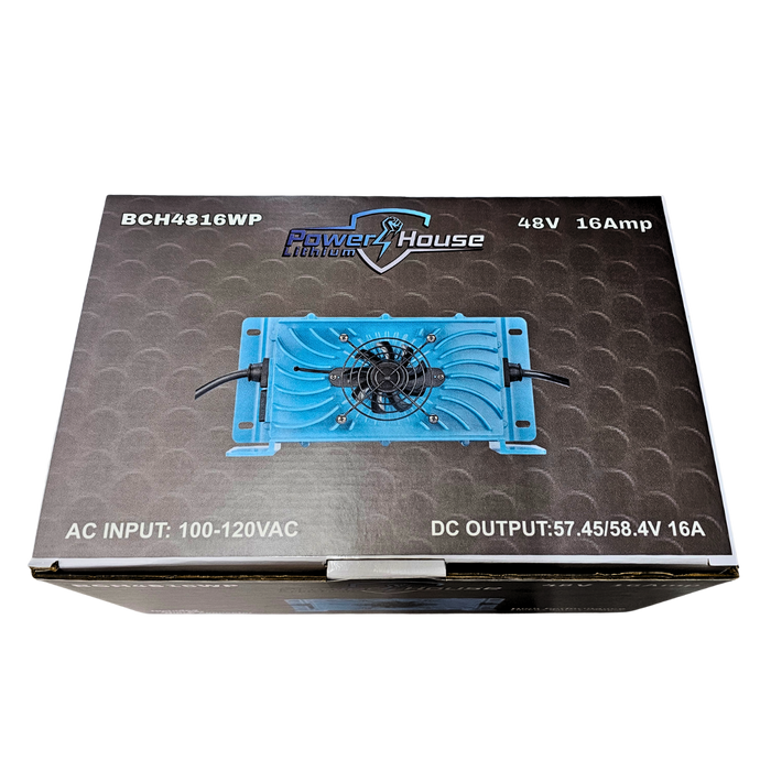 PowerHouse Lithium 48V 16A Waterproof Smart Charger Image 5