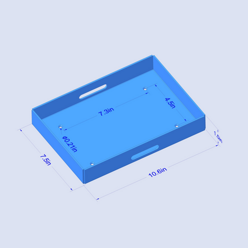 PowerHouse Lithium GC8 Heavy Duty Battery Tray
