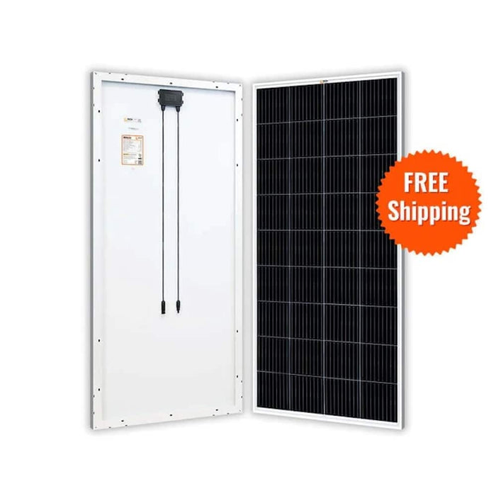 RICH SOLAR MEGA 200 Watt 12V Monocrystalline Solar Panel RS-M200 | 25-Year Output Warranty | Best 12V Panel for RVs and Off-Grid | UL Certified Free Shipping