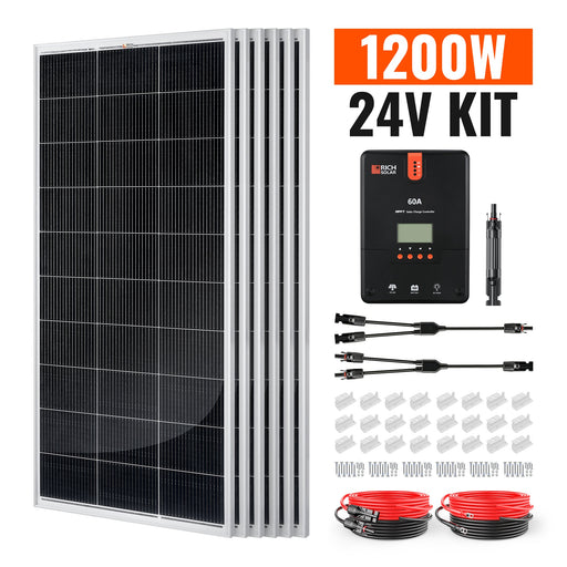 Rich Solar 1200 Watt Solar Kit Image 2
