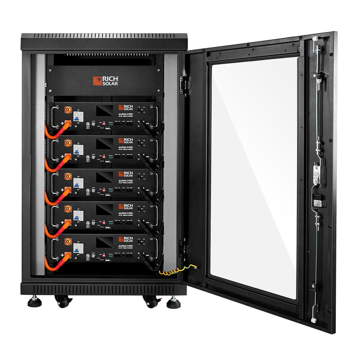 Rich Solar Battery Server Rack for ALPHA 5 PRO Image 10