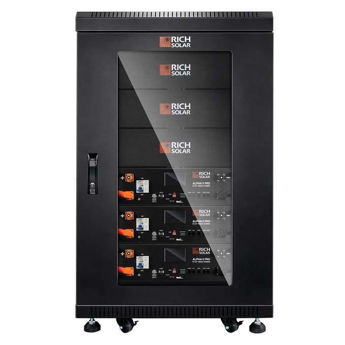 Rich Solar Battery Server Rack for ALPHA 5 PRO Image 11