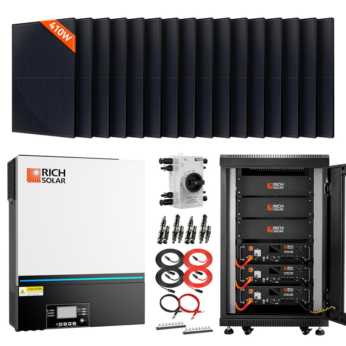 Rich Solar Complete Off-Grid Solar Kit RS-H6548