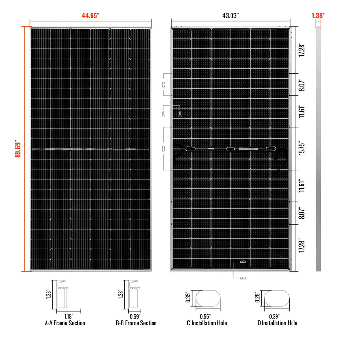 Rich Solar MEGA 550 BIFACIAL Image 6