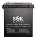 Sok Battery 12V 206Ah Lithium Iron Phosphate (LiFePO4) Solar Battery SK12V206P [Marine Grade]