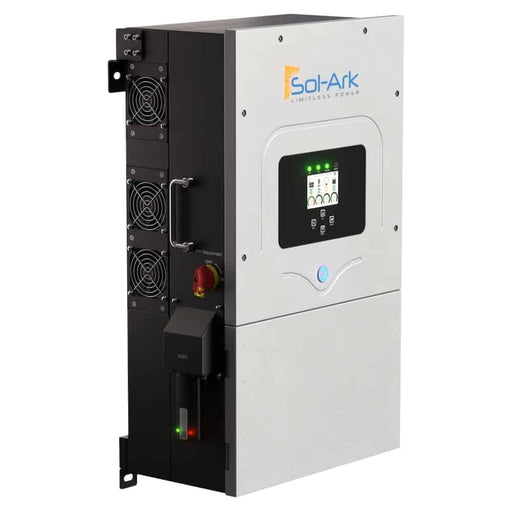 Sol-Ark 12K 120/240/208V 48V [All-In-One] Pre-Wired Hybrid Solar Inverter Sol-Ark-12K-2P-N Fans