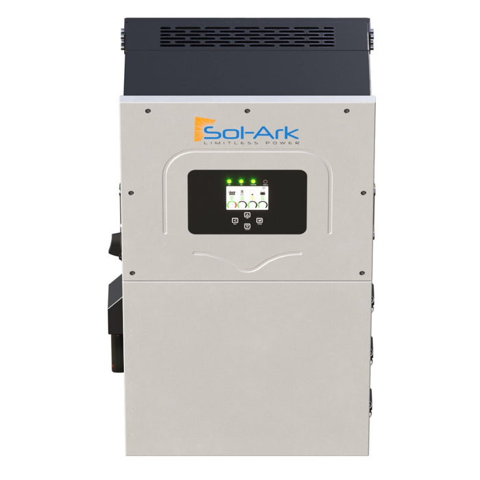 Sol-Ark 15K 120/240/208V 48V [All-In-One] Pre-Wired Hybrid Solar Inverter (UL: Sol-Ark-Limitless 15K-LV) Top