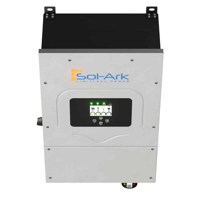 Sol-Ark 8K 120/240/208V 48V All-In-One Hybrid Split Phase Inverter 8K-2P-N (UL: Sol-Ark-8K-48-ST)